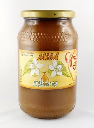 MIÓD GRYCZANY KS. EUGENIUSZA MARCINIAKA 1,3 kg .jpg