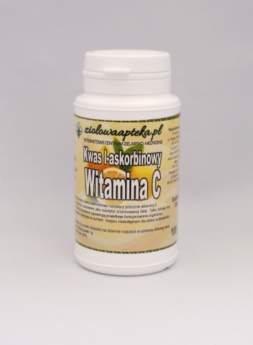 KWAS L-ASKORBINOWY NA ODPORNOŚĆ 100 g ZIOLOWAAPTEKA.jpg