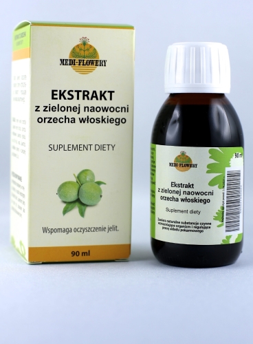 EKSTRAKT Z ZIELONEJ NAOWOCNI ORZECHA WŁOSKIEGO 90ml MEDI-FLOWERY.jpg