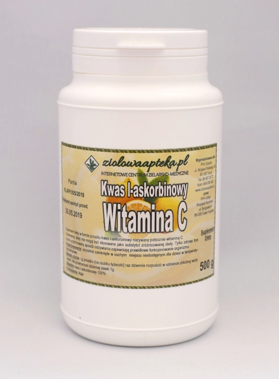 KWAS L-ASKORBINOWY NA ODPORNOŚĆ 500 g ZIOLOWAAPTEKA.jpg