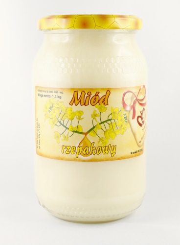 Z czasem miód krystalizuje.